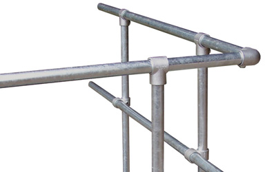 Balustrade Railing made of galvanized steel